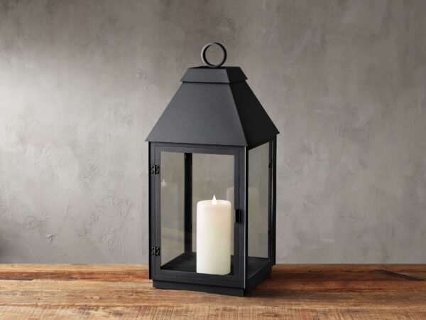 Carena Outdoor Lantern in Iron